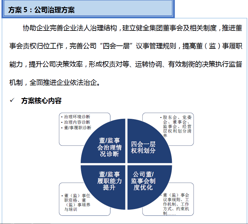 中美嘉伦“双百行动”国企改革咨询服务产品手册